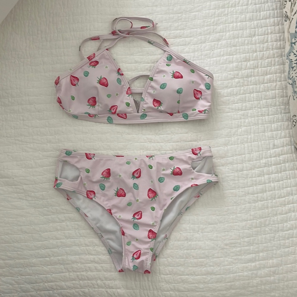 Shein Strawberry Bikini